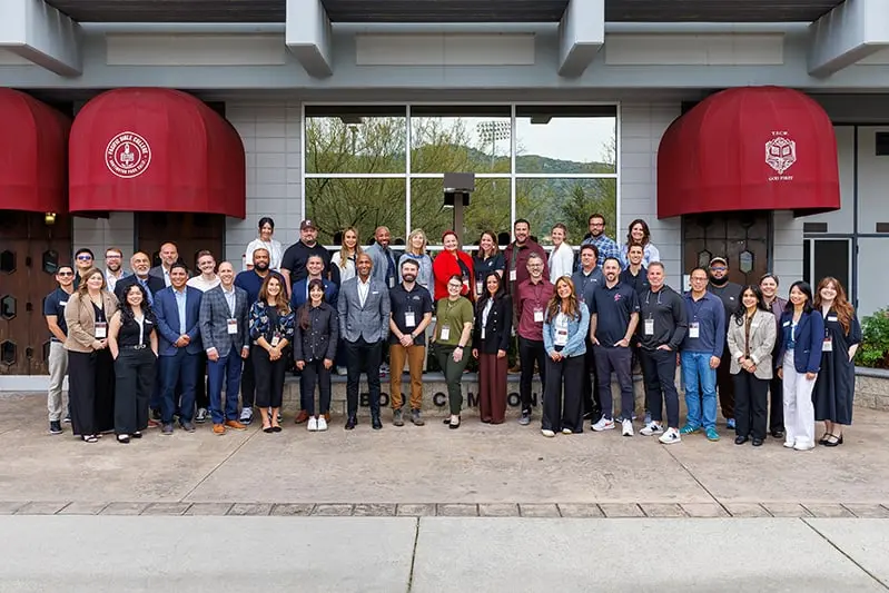 Group photo at launch of Institute for Faith, Leadership, and Service