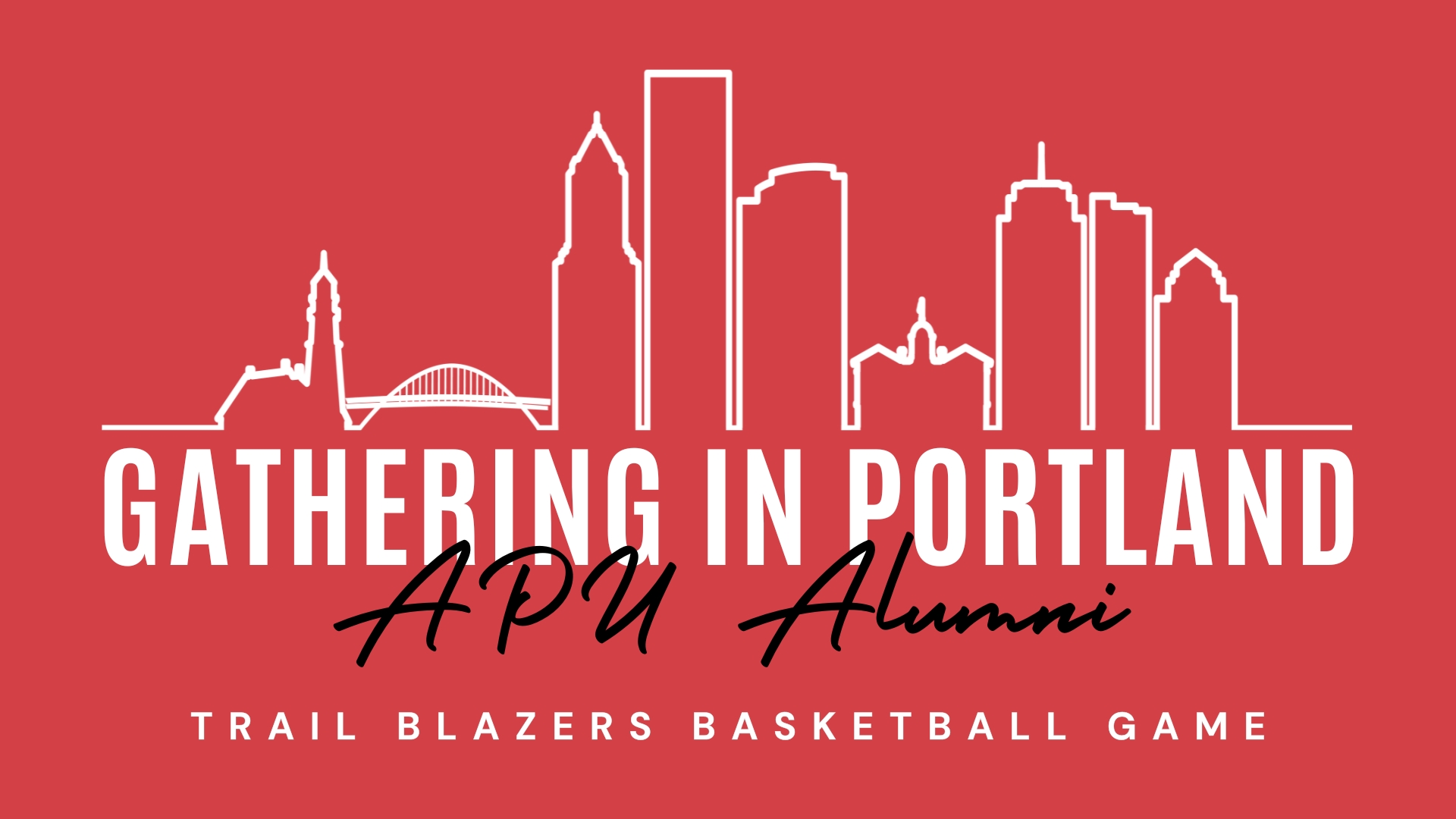 Trail Blazers Basketball Game Gathering in Portland for APU Alumni