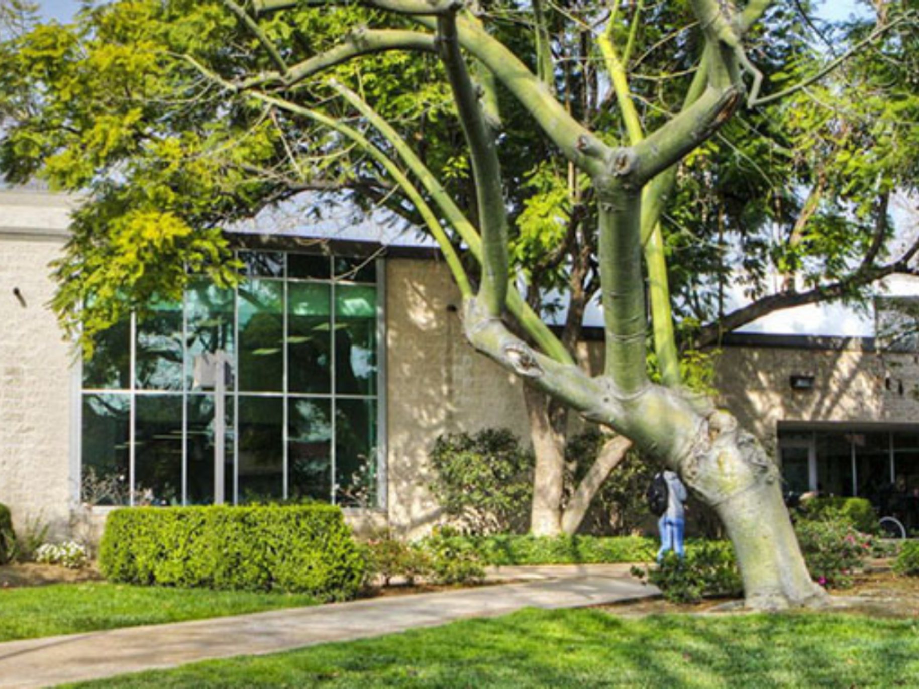 Outside of Marshburn Library