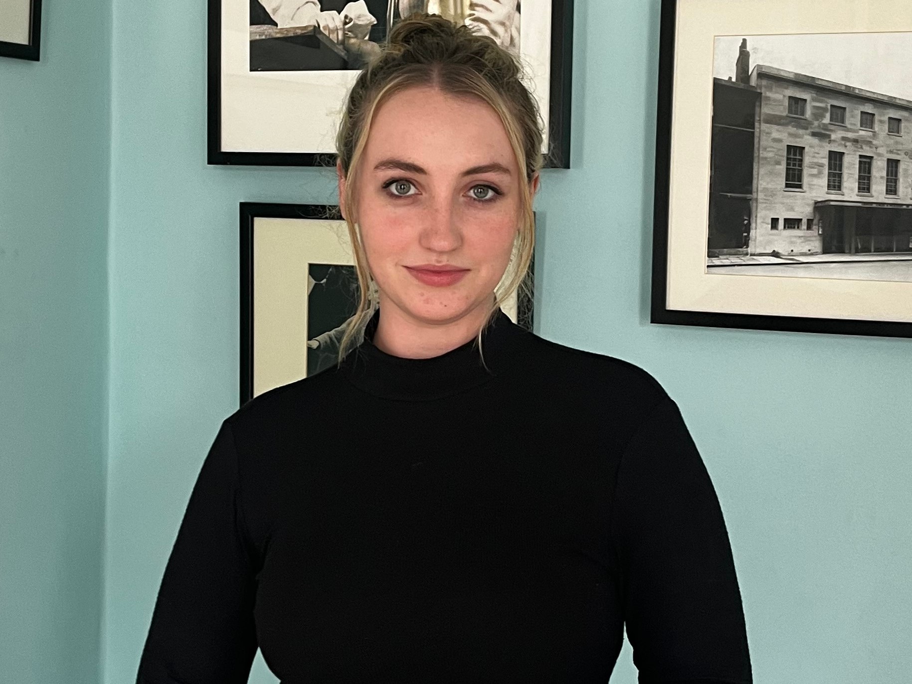 Rachel Presby smiles for a picture 