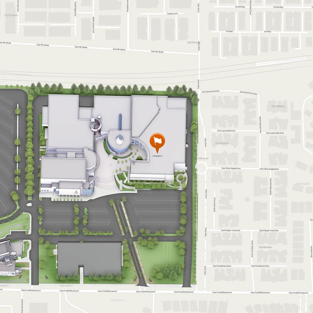 static map for behavioral sciences location