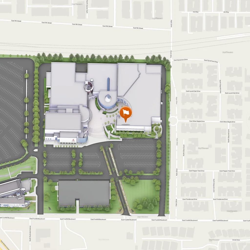 static image of honors college's location