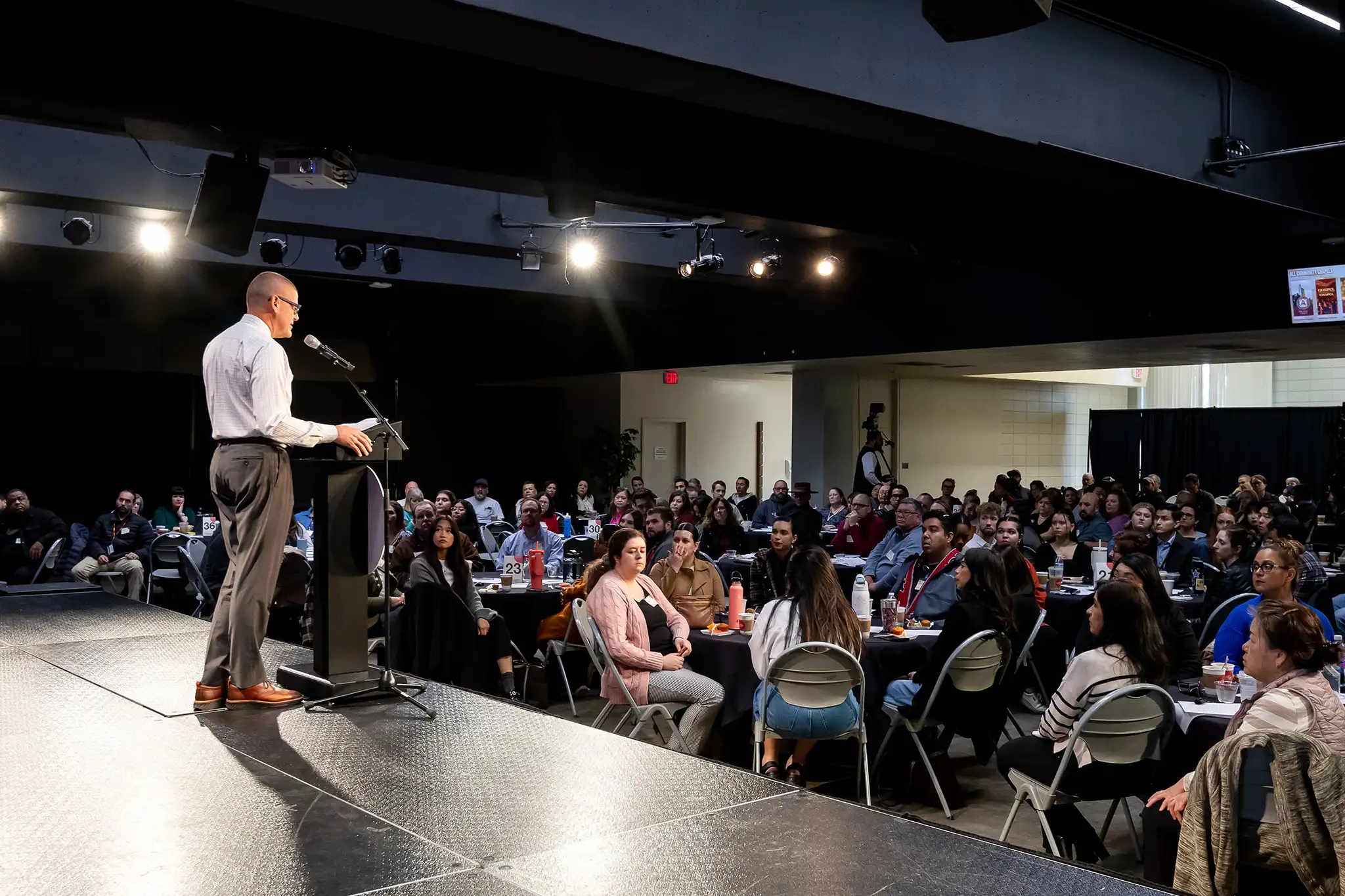 Nursing students talking