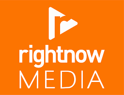 orange banner with rightnow media logo