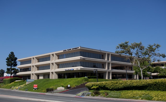 Azusa Pacific University campus building in San Diego