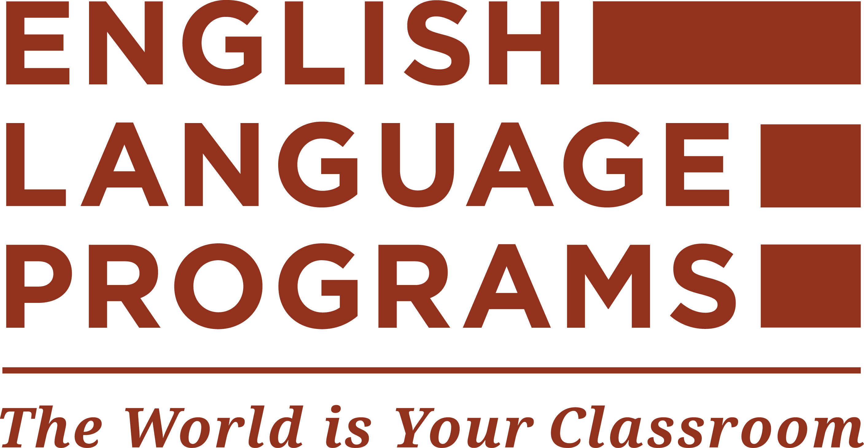 English Language Programs logo.