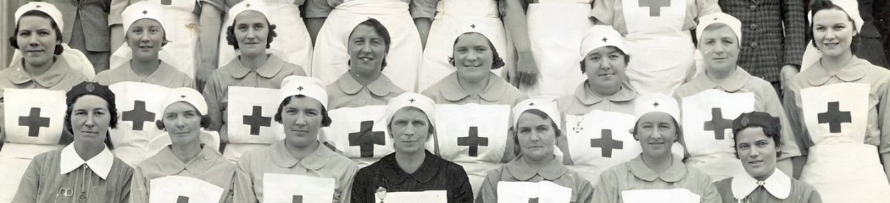 Historic image of nurses