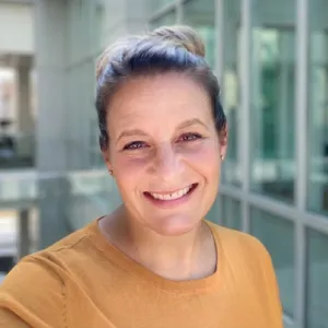 Shauna smiling
