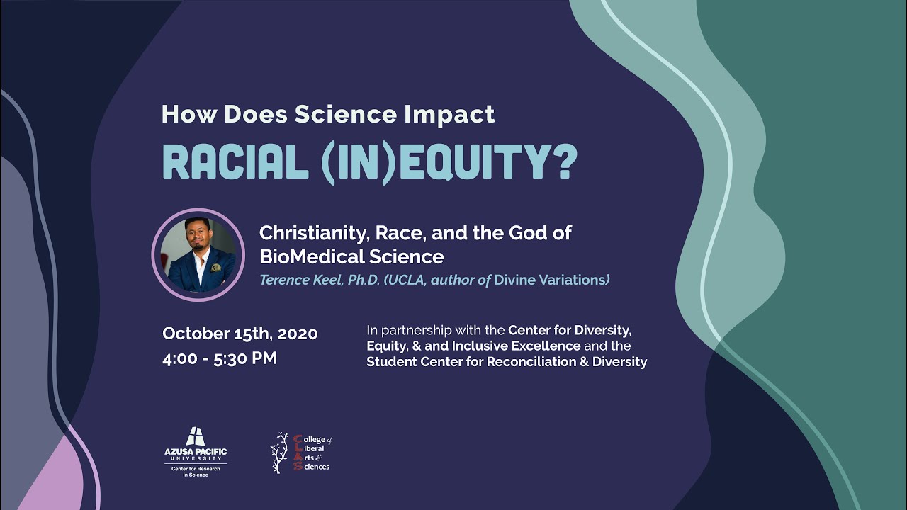 flyer for racial in equity event that features Terence keel