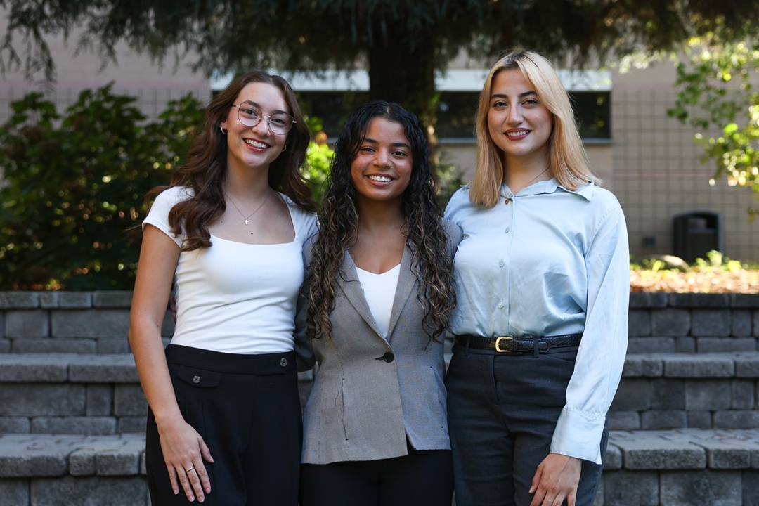 all four members of the student advocacy committee